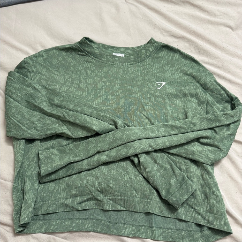 Green Gymshark Sweatshirt